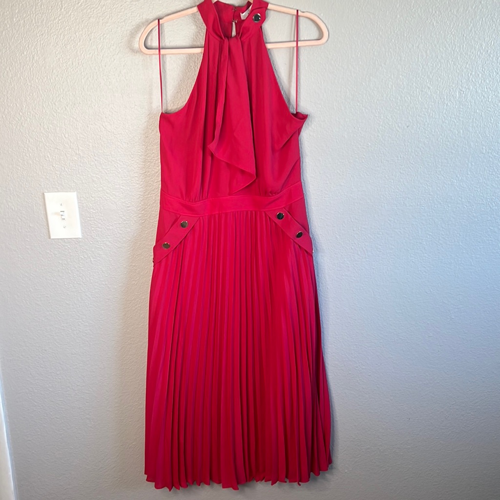 Reiss Pink Halter Dress - Nwt